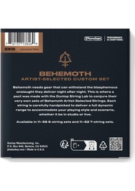 Resim Jim Dunlop Behn1156 Behemoth Eg-nkl Elektro Gitar Teli 11/56 