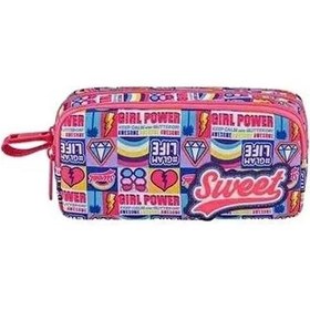 Resim Muggle Kalem Çantası Sweet Pembe Mu-6665 