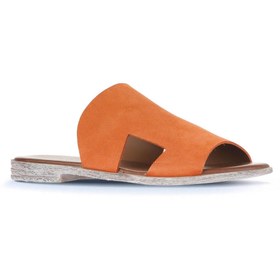 Resim Bueno Shoes Turuncu Alf Süet Kadın Düz Terlik 01wa3012 