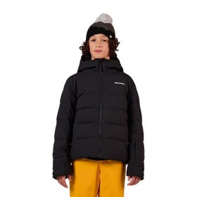 Resim Rossignol Boy Siz Quilted Erkek Çocuk Siyah Kayak Ceketi 