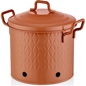 Resim The Mia Prizma Patates & Soğan Kabı Terracota 30x30x30 Cm 