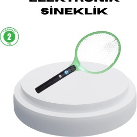 Resim Astraltech Pil ile Çalışan Elektronik Sinek Öldürücü - Çocuk ve Evcil Hayvan Dostu Tasarım 