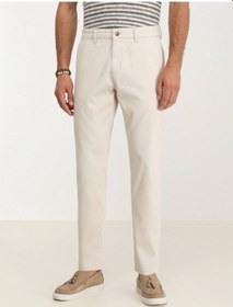 Resim Kip Slim Fit Dar Paça Bej Erkek Pantolon Pant 2441 001 
