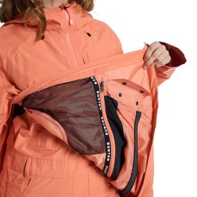 Resim Burton Pillowline Gore-Tex Anorak Kadın Pembe Snowboard Ceketi 