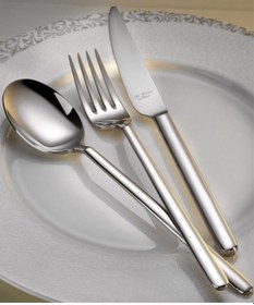 Resim Aryıldız 84 Parça Style Prestige Çatal Kaşık Bıçak Seti Gümüş 