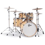 Resim Gretsch Renown 5-Parça 22" Akustik Davul (Parlak Natural) 