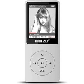 Resim Ruizu X02 Ultra Ince Mp3 Çalar 8gb Fm Radyo Beyaz-128959 
