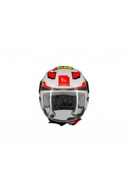 Resim MT Helmets Mt Çocuk Lıte Dino A0 Beyaz Kask BEYAZ 