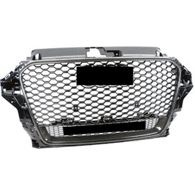 Resim Audi A3 RS3 Panjur Carbon Görünüm 2012-2016 Arası Uyumlu 