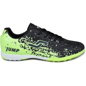 Resim Jump 28374 Siyah YeşiL Halı Saha Erkek Futbol Ayakkabı 