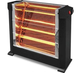 Resim Luxell LX-2760 Quartz Mini Şömine Isıtıcı 2200W 