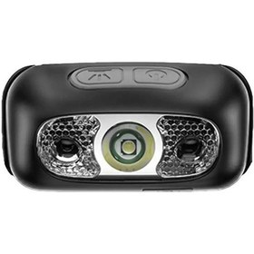 Resim Baretta Brt61 Xpe Pearls Led Hareket Sensörlü Mini Usb Şarjlı Kafa Feneri Çok Renkli 