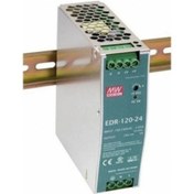Resim Meanwell Edr-120-24 24vdc 5.0amp Dın Rail Güç Kaynağı 