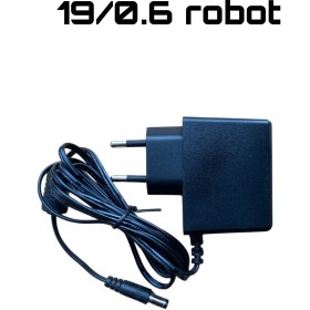 Resim 19V 0.6A Arçelik Imperium Robo RS3221/RS3121/RS9231/RS9221 Robot Süpürge Şarj Aleti 