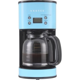 Resim Vestel Retro Filtre Kahve Makinesi Düş Mavisi 