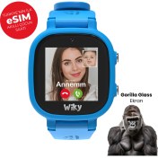 Resim Wiky Watch 5e ESim Kartlı Akıllı Çocuk Saati - Görüntülü ve Sesli Arama, Sesli Mesajlaşma, Gps, Sos, Güvenli Alan, Güvenli Liste, Konum Takibi (E-Sim) (Sadece Turkcell E-Sim) - Mavi 