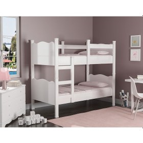 Resim Afillibebek Ranza Ikili Ayrılabilen Mdf Profilli 90x190 Beyaz 