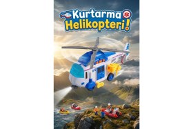 Resim Craftivio Sesli ve Işıklı Kurtarma Helikopteri - Pervaneli Eğitici Oyuncak Helikopter 21 cm 