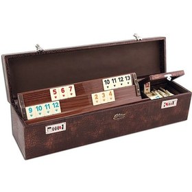 Resim Star Elit Deri Çantalı Okey Takımı 