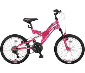Resim Ümit 2044 Scarlet Amortisörlü 20 Jant 18 Vites Bisiklet Pembe / Bisiklet 