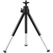 Resim Springsun Alüminyum Mini Tripod: Dizüstü Kamera Ve Telefon İçin Taşınabilir Tutucu, 1/4" Vida Uyumlu, Siyah 