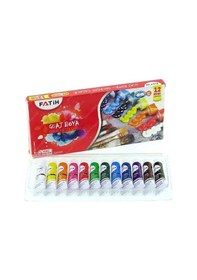 Resim Fatih 12 Renk Guaj Boya Tüp 12 ML 50521 Çok Renkli 