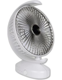 Resim TEG Elektronik Vantilatör Şarjlı Masaüstü 