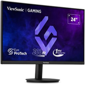 Resim Viewsonic VX2425-HD-PRO 24" 1MS 200Hz HDMI DP HDR10 FHD VA Oyuncu Monitörü 
