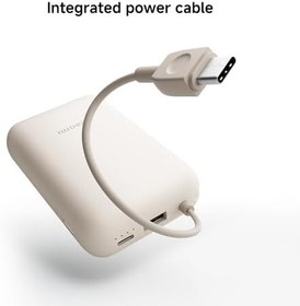 Resim Xiaomi Power Bank 10000mAh (Entegre Kablo) 22.5W Mavi 