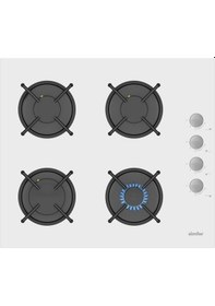 Resim Simfer 9 Fonksiyon QS Dijital Beyaz 2'li Ankastre Set (8209 Fırın + 3507 Ocak) 