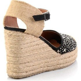 Resim Siyah Kadın Espadril K01874414772 Siyah 