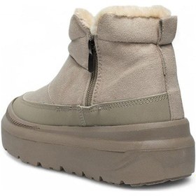 Resim Celira Twg İçi Kürklü Bej Süet Kadın Bot & Bootie Nsb823 Bej 