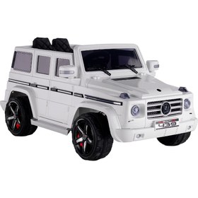 Resim Babyhope 439 Akülü Jeep Araba 12V Sedef Beyaz - Beyaz 