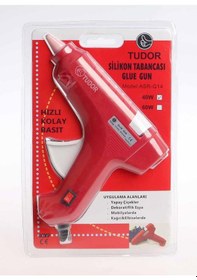 Resim Tudor Sıcak Silikon Tabancası 40 W Kırmızı 