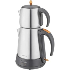 Resim Altabi Elektrikli Çelik Çay Makinesi Ar Zum Klasik Çaycı 