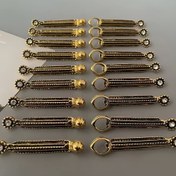 Resim 1 Takım Benzersiz Orta Asya Türk Kafkasya Kemer Aksesuarı Göğüs Zırhı Geleneksel Kostüm Metal Tokası Etnik Düğünler ve Sahne Performansları İçin 