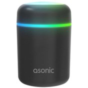 Resim Genel Markalar Hn21 Matte Gri 2w 300ml Kapasiteli 4 Saat Çalışabilir Rgb Mini Oda Nemlendirici 