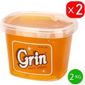 Resim Parlatıcı Jel Arap Sabunu, 2 adet 2 KG Ayçiçek Yağlı Macun Formunda Sabun (Toplam 4 KG) 