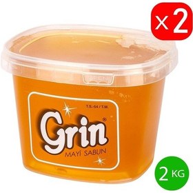 Resim Parlatıcı Jel Arap Sabunu, 2 adet 2 KG Ayçiçek Yağlı Macun Formunda Sabun (Toplam 4 KG) 