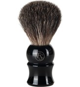 Resim Frank Reçine Saplı Doğal Kıl Porsuk Kılı Tıraş Fırçası 