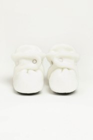 Resim BabyZilla Kaydırmaz Taban, Terletmeyen Pamuk Astarlı, Ayarlanabilir Çıtçıtlı, Ev Patiği, Bebek Pandufu 