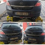 Resim İtibar Opel Astra H 4 Çıkışlı Egzoz Görünümlü Arka Tampon Ek'i Di 