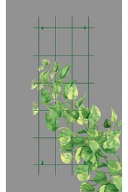 Resim Hype Store 74060 Sarmaşık Bitkilere Özel Metal Tırmanma Kafesi - Yeşil 150cm X 60cm 