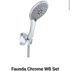 Resim İsaoğlu Yapı Faunda Duş Sistemi Yuvarlak Tasarım Tepe Yağmurlama Sistemi Gri 