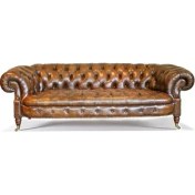 Resim 3A Mobilya Hakiki Deri Handmade Cute Chesterfield 