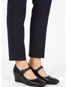 Resim Aspor Siyah Kadın Dolgu Topuk Ayakkabı Çok Renkli 