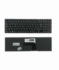 Resim Notespare Dell ile Uyumlu Inspiron 3521, 3531, 3537, 5421, 5521 Notebook Klavye Siyah TR 