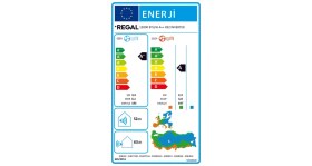 Resim Regal 12000 BTU/H A++ R32 Duvar Tipi Inverter Klima 