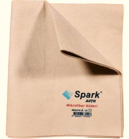 Resim Spark 6310 Mikrofiber Güderi Süper Lüx Oto Kurulama Ve Cam Bezi 50x60 Cm. 