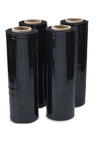 Resim 50cmx156mt Siyah Streç Film 23mic 2 Kg 